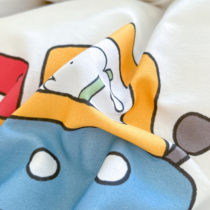 91家纺网 家纺一手货源 找家纺 博雅 2024新款宇航员系列全棉四件套（专版花型） 汽车派对