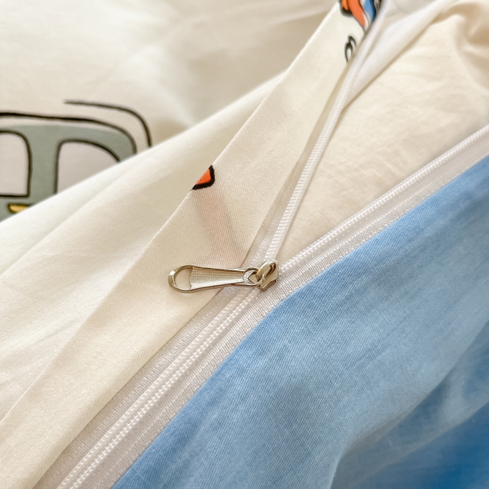 91家纺网 家纺一手货源 找家纺 博雅 2024新款宇航员系列全棉四件套（专版花型） 小汽车