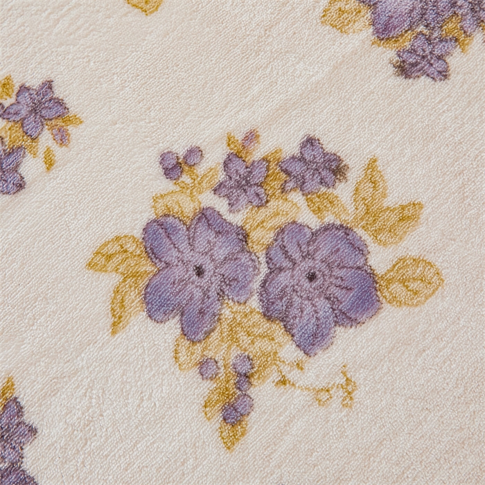 91家纺网 家纺一手货源 找家纺 董韵家纺 2025新款高克重全消光牛奶绒法莱绒金貂绒印花单品被套床裙四件套（提供买家秀） 幻想花园