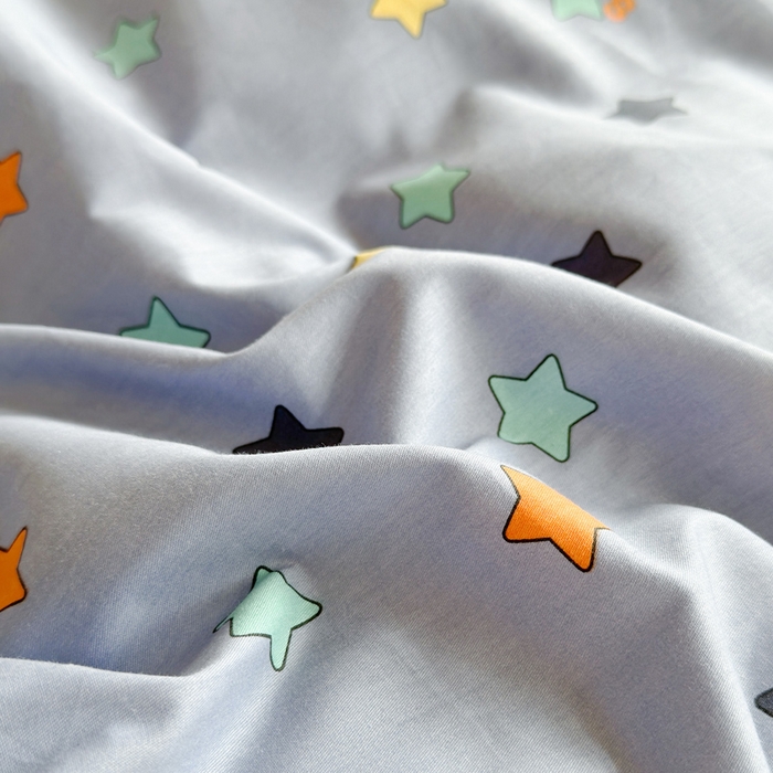 91家纺网 家纺一手货源 找家纺 怡家居 2024新款开学季学生宿舍六件套大礼包  小星星