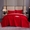 91家纺网 家纺一手货源 找家纺 晶缦家纺 2024新款华夫格牛奶绒床盖三件套 华夫格-大红