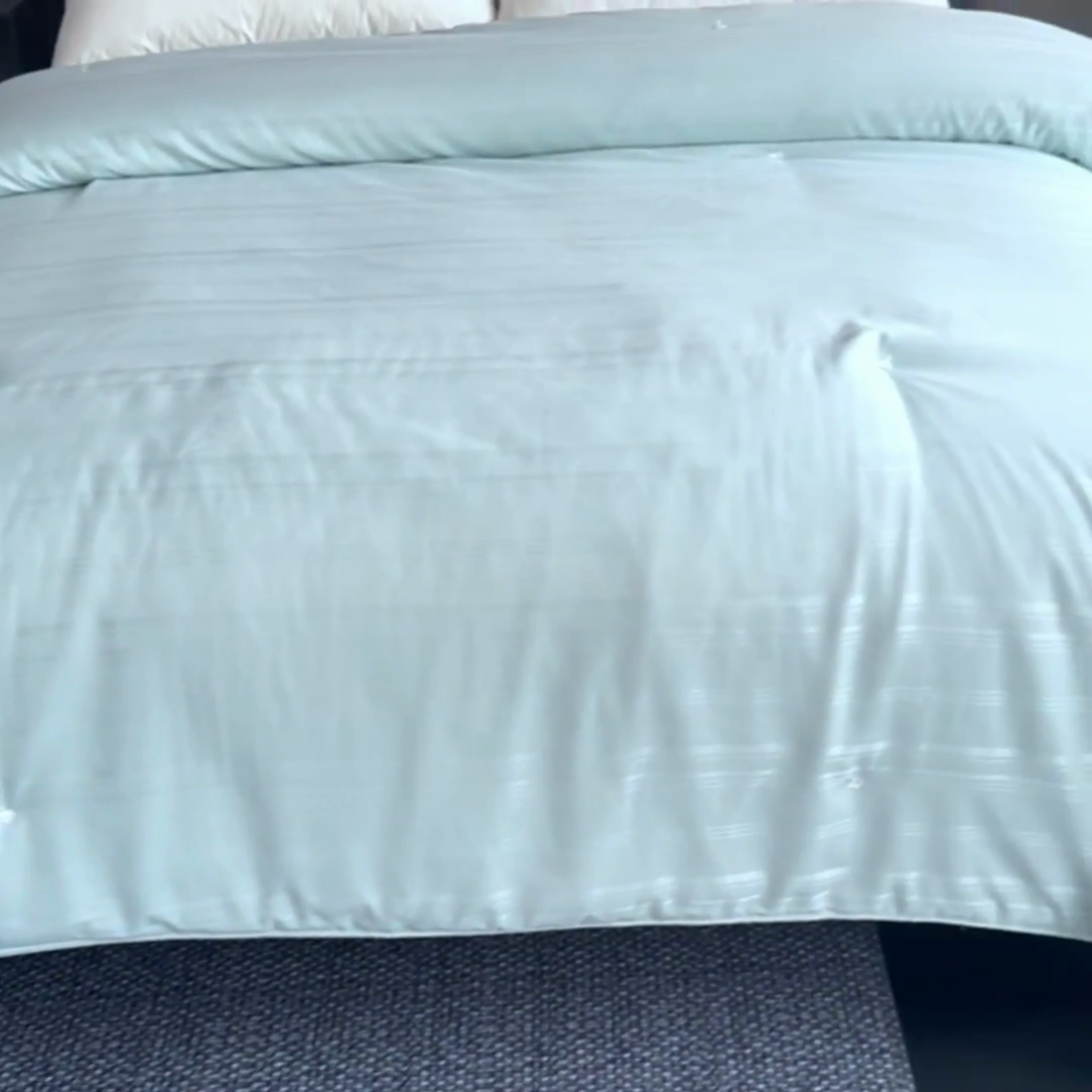 91家纺网 家纺一手货源 找家纺 美伦美 2024新款全棉提花 绿色