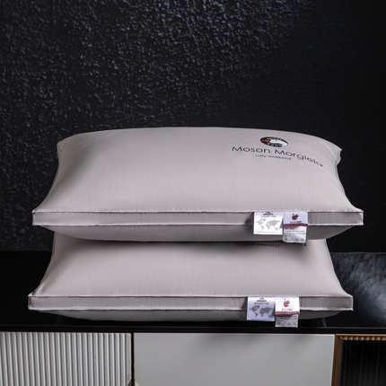 91家纺网 家纺一手货源 找家纺 （总）太阳羽家纺 2025新款纯棉贡缎立体枕直播爆款枕芯