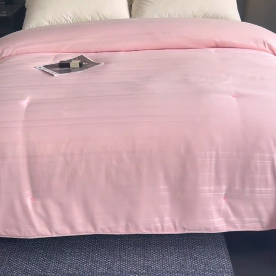 91家纺网 家纺一手货源 找家纺 美伦美 2024新款全棉提花 玉色