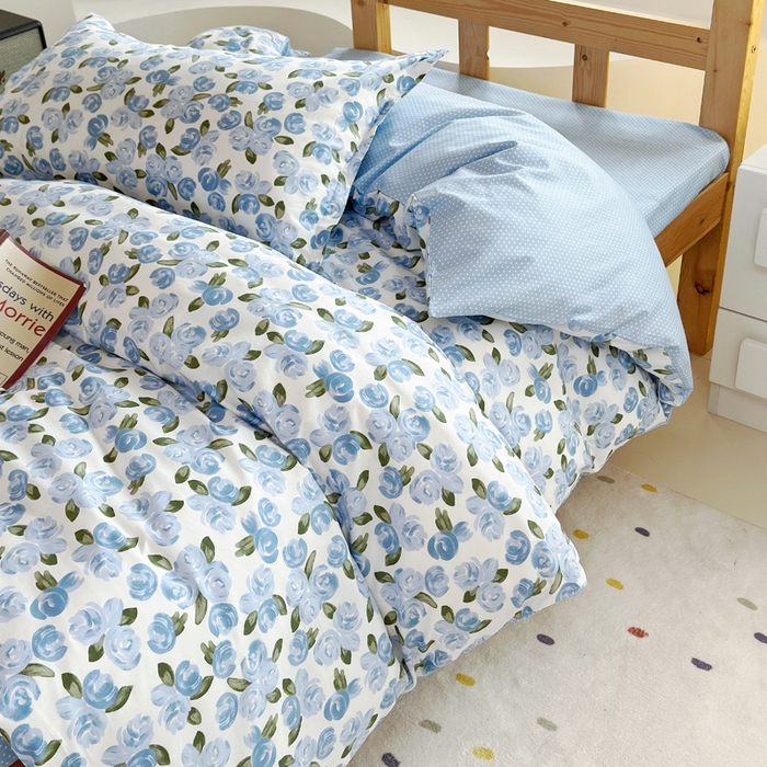 91家纺网 家纺一手货源 找家纺 怡家居 2024新款开学季学生宿舍六件套大礼包  蜜语