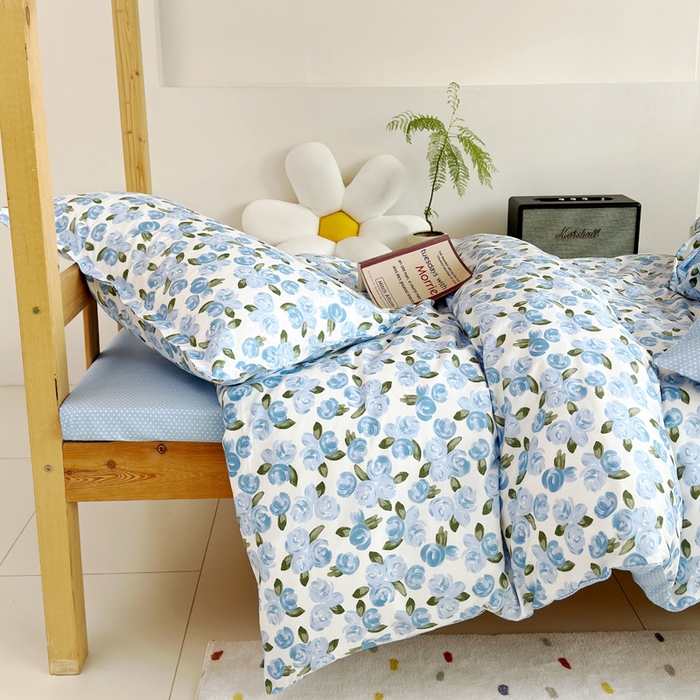 91家纺网 家纺一手货源 找家纺 怡家居 2024新款开学季学生宿舍六件套大礼包  蜜语