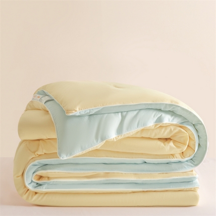 91家纺网 家纺一手货源 找家纺 酱子 2024新款新西兰针织奶牛被冬被春秋被夏被被子被芯 奶牛蓝