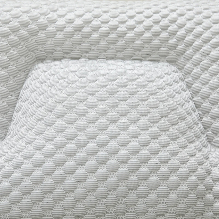 91家纺网 家纺一手货源 找家纺 佳尚枕芯 2025新款夏季天冰丝凉感冰豆豆护颈按摩枕头枕芯 凉感护颈枕灰色48x74cm/只