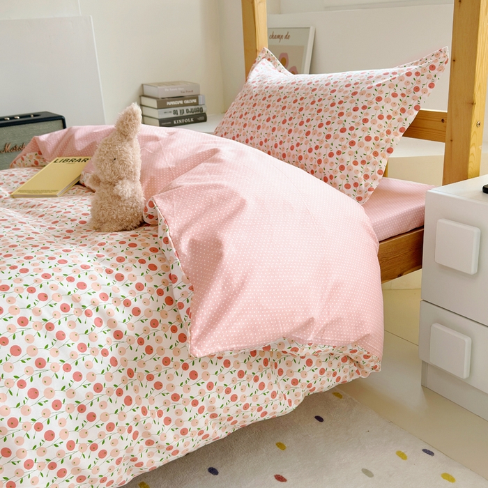 91家纺网 家纺一手货源 找家纺 怡家居 2024新款开学季学生宿舍六件套大礼包  花颜