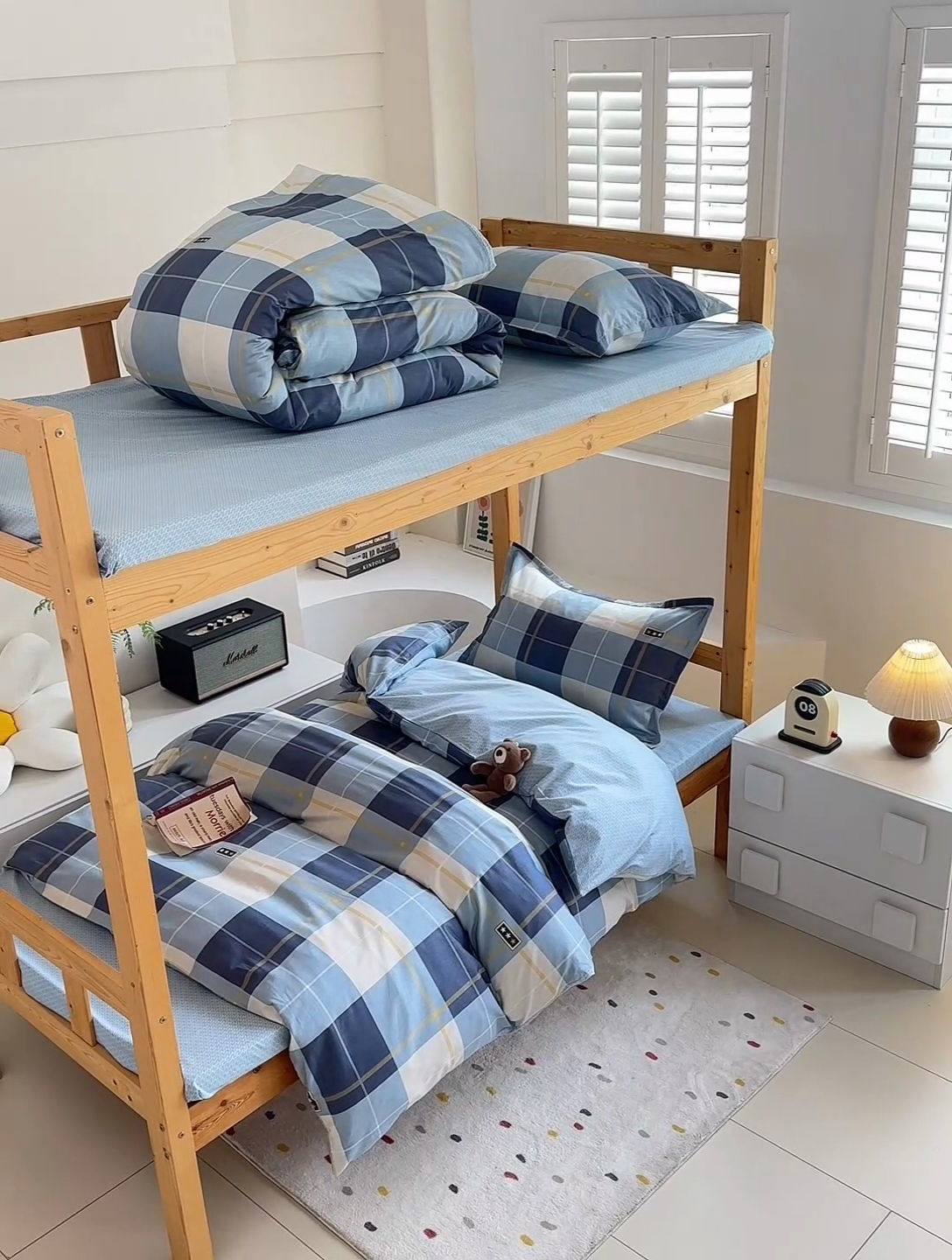 91家纺网 家纺一手货源 找家纺 怡家居 2024新款开学季学生宿舍六件套大礼包  青春格