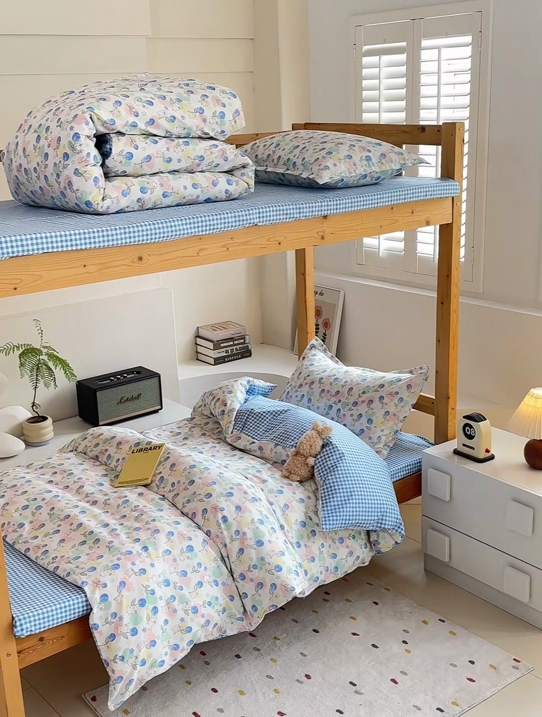 91家纺网 家纺一手货源 找家纺 怡家居 2024新款开学季学生宿舍六件套大礼包  甜蜜生活