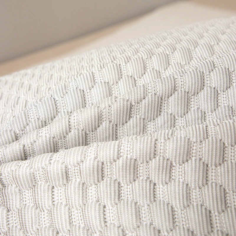 91家纺网 家纺一手货源 找家纺 佳尚枕芯 2025新款夏季天凉感豆豆冰丝枕透气网边立体枕头枕芯 灰色