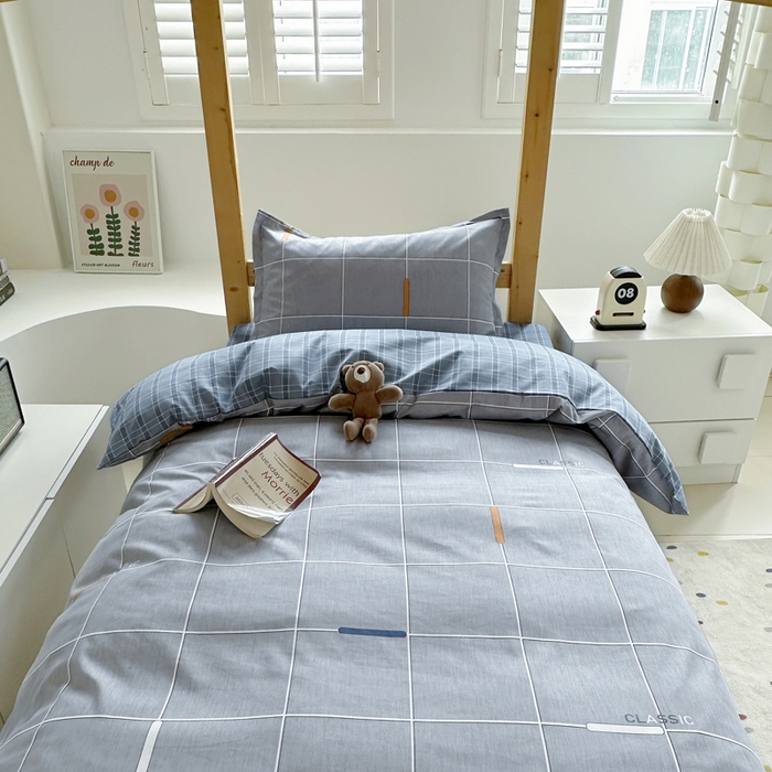 91家纺网 家纺一手货源 找家纺 怡家居 2024新款开学季学生宿舍六件套大礼包  魅力无限