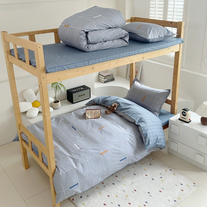 91家纺网 家纺一手货源 找家纺 怡家居 2024新款开学季学生宿舍六件套大礼包  魅力无限