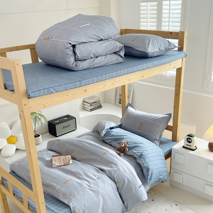 91家纺网 家纺一手货源 找家纺 怡家居 2024新款开学季学生宿舍六件套大礼包  魅力无限