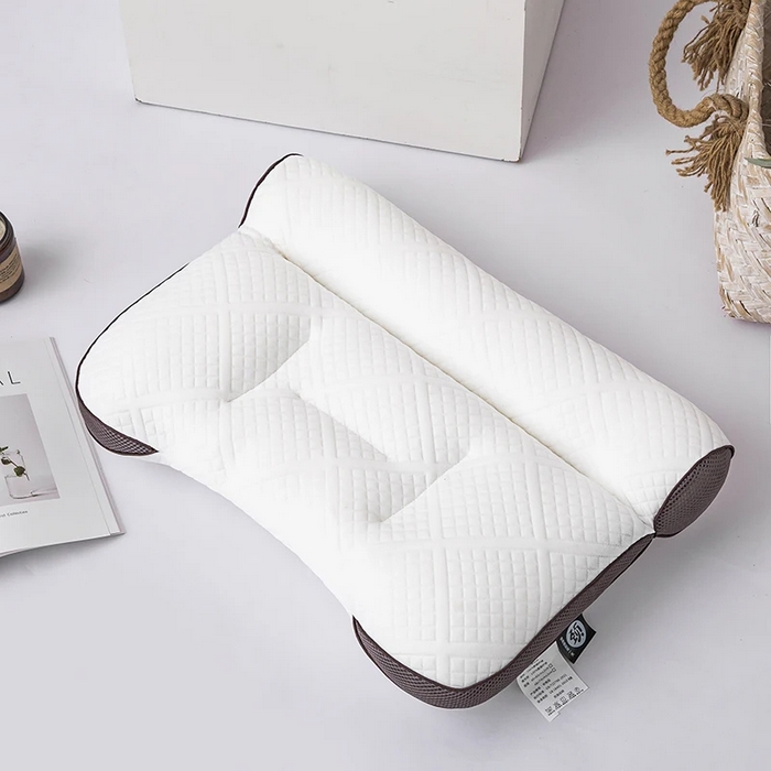 91家纺网 家纺一手货源 找家纺 佳尚枕芯 2025新款枕芯二代反牵引护颈枕针织护颈枕头枕芯 黑色40x58cm/只