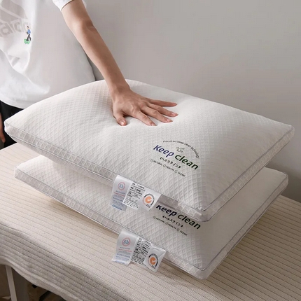 91家纺网 家纺一手货源 找家纺 （总）佳尚枕芯 2025新款Keep针织水立方枕家用睡眠酒店成人学生宿舍单人枕芯