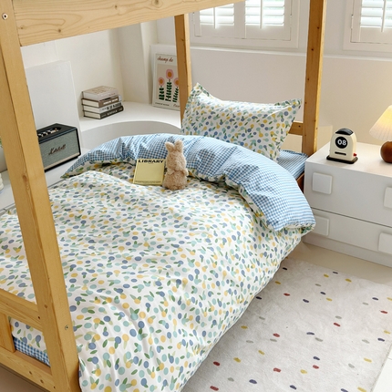 怡家居 2024新款开学季学生宿舍六件套大礼包  欢乐果