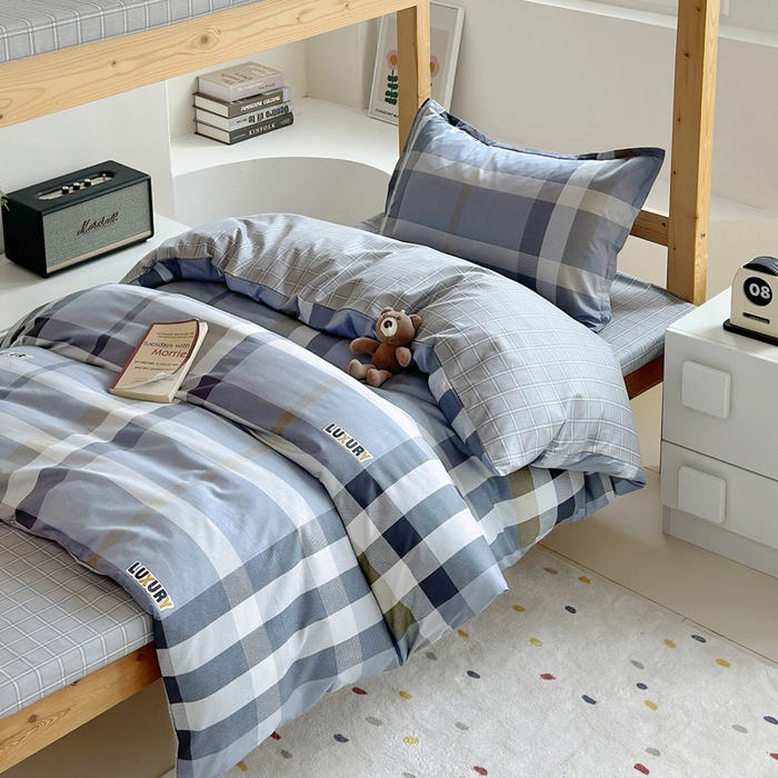 91家纺网 家纺一手货源 找家纺 怡家居 2024新款开学季学生宿舍六件套大礼包  卡米洛