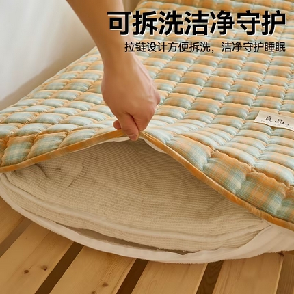（总）凡心 2024新款可拆洗棉花床垫双面可用款四季床褥开学季学生床垫