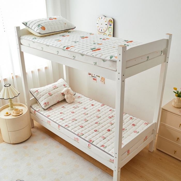 91家纺网 家纺一手货源 找家纺 （总）卡派 2024新款单人床水洗棉夹棉加厚床笠（印花系列）