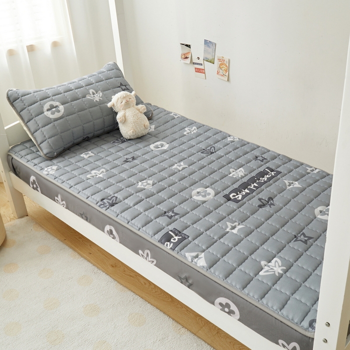 91家纺网 家纺一手货源 找家纺 迪乐妮 2024新款单人床水洗棉夹棉加厚床笠（印花系列） 新蕊