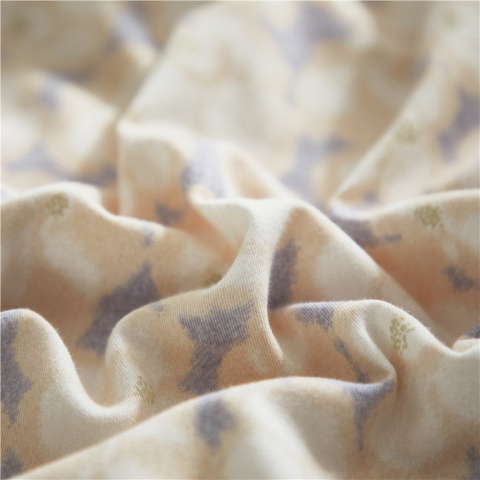 91家纺网 家纺一手货源 找家纺 沐白家居 2024新款全棉生态磨毛印花四件套系列 香茗