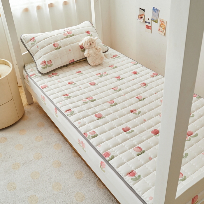 91家纺网 家纺一手货源 找家纺 （总）卡派 2024新款单人床水洗棉夹棉加厚床笠（印花系列）