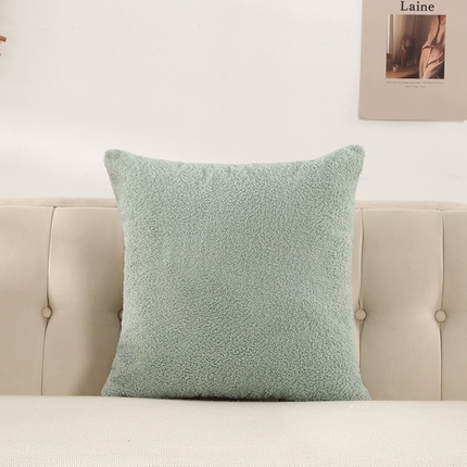 91家纺网 家纺一手货源 找家纺 （总）囍莱家纺 2024新款糖果色泰迪绒抱枕