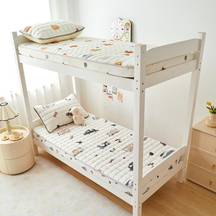 91家纺网 家纺一手货源 找家纺 卡派 2024新款单人床水洗棉夹棉加厚床笠（印花系列） 汽车总动员