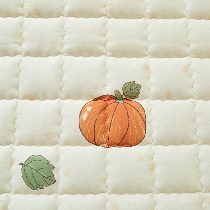 91家纺网 家纺一手货源 找家纺 卡派 2024新款单人床水洗棉夹棉加厚床笠（印花系列） 南瓜