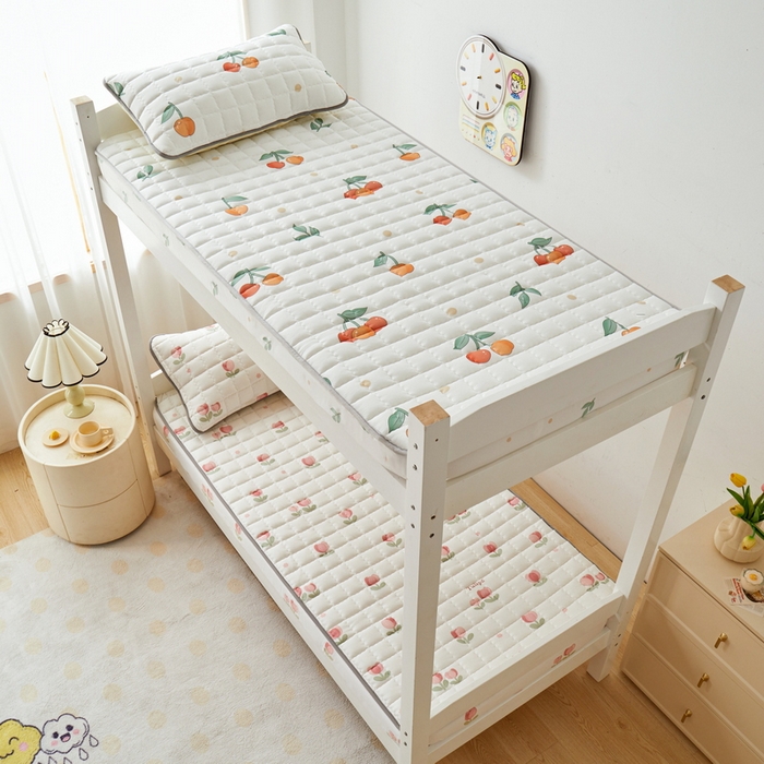 91家纺网 家纺一手货源 找家纺 卡派 2024新款单人床水洗棉夹棉加厚床笠（印花系列） 郁金香