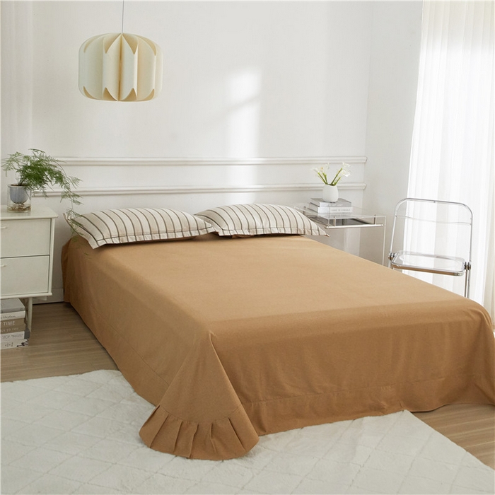 91家纺网 家纺一手货源 找家纺 沐白家居 2024新款全棉生态磨毛印花四件套系列 容枫