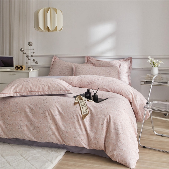 91家纺网 家纺一手货源 找家纺 （总）沐白家居 2024新款全棉生态磨毛印花四件套系列