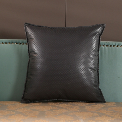 91家纺网 家纺一手货源 找家纺 （总）囍莱家纺 2024新款轻奢皮感科技布抱枕系列