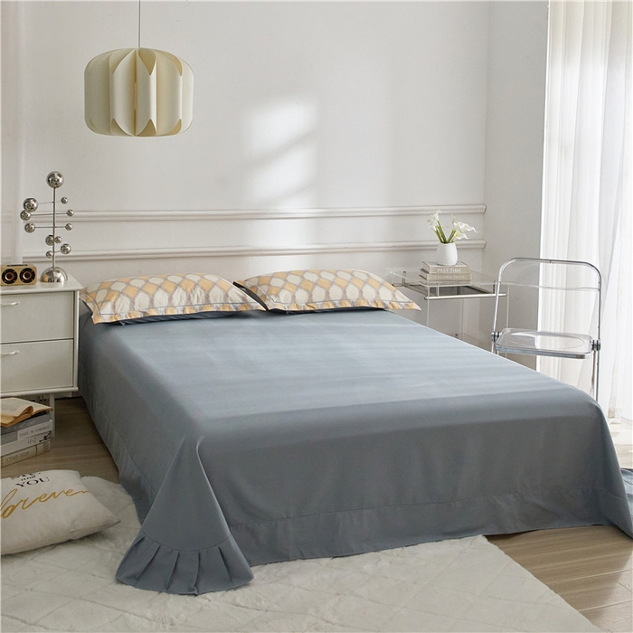 91家纺网 家纺一手货源 找家纺 沐白家居 2024新款全棉生态磨毛印花四件套系列 追光