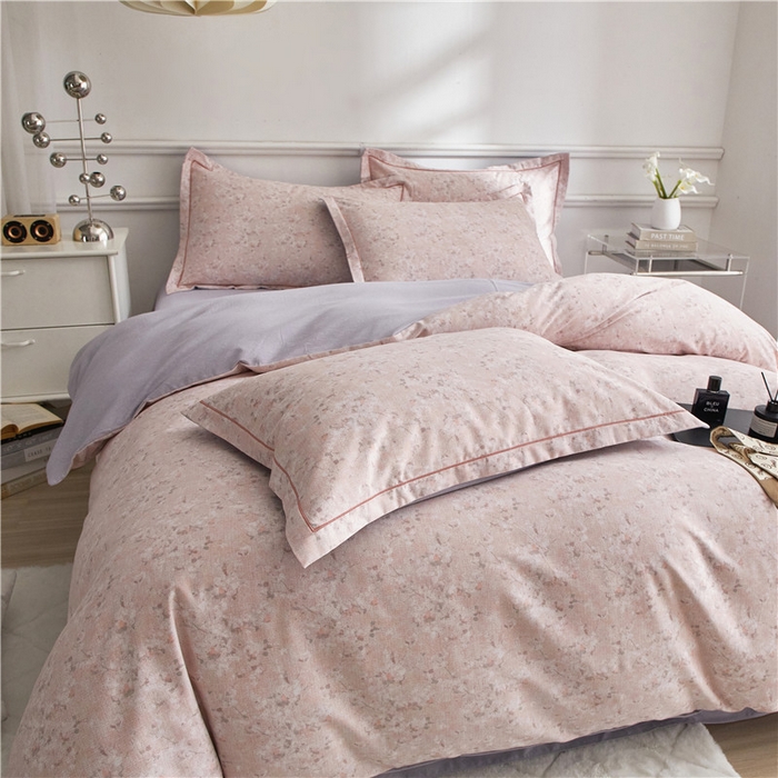 91家纺网 家纺一手货源 找家纺 （总）沐白家居 2024新款全棉生态磨毛印花四件套系列