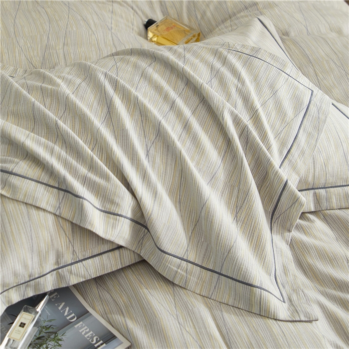 91家纺网 家纺一手货源 找家纺 沐白家居 2024新款全棉生态磨毛印花四件套系列 寻意