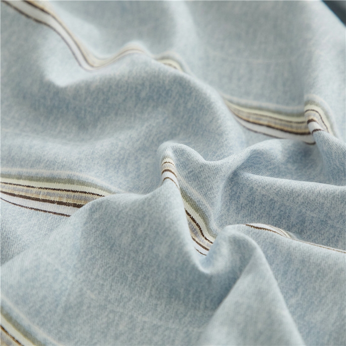 91家纺网 家纺一手货源 找家纺 沐白家居 2024新款全棉生态磨毛印花四件套系列 妆海-兰