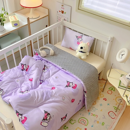 91家纺网 家纺一手货源 找家纺 （总）希诺家居 2024新款正版授权多功能A类针织豆豆毯豆豆被有拉链可拆洗被子儿童学生被子