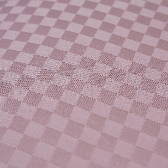 91家纺网 家纺一手货源 找家纺 雲归梦 2024新款全棉提花活性高支密轻奢四件套 阳阳格-烟紫