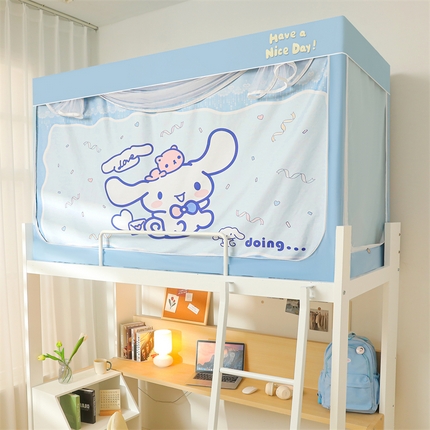 91家纺网 家纺一手货源 找家纺 （总）卓尔居 2025新款学生蚊帐遮光床帘涂层包边卡通IP系列