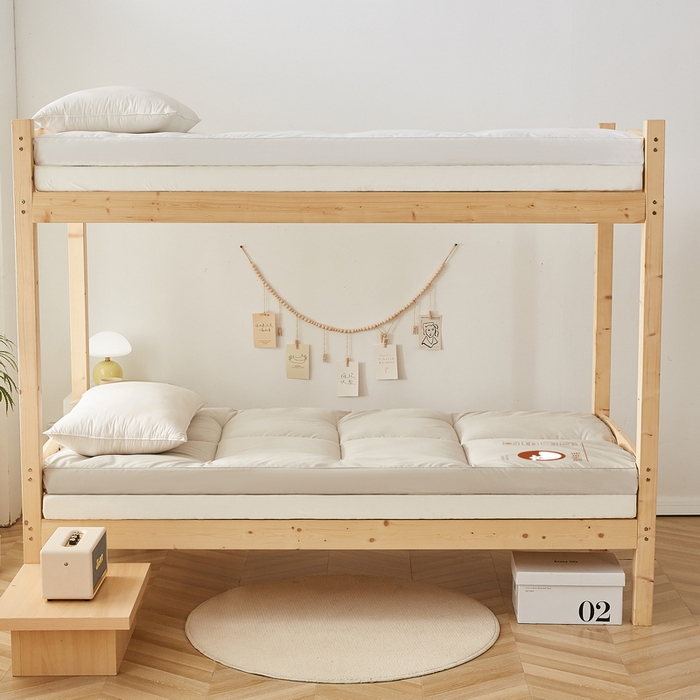 91家纺网 家纺一手货源 找家纺 卡派 2024新款羊毛立体软床垫单人床 灰色