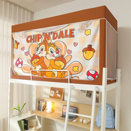 91家纺网 家纺一手货源 找家纺 （总）卓尔居 2025新款学生蚊帐遮光床帘涂层包边卡通IP系列