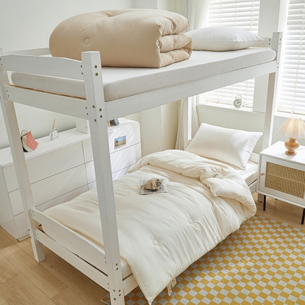 91家纺网 家纺一手货源 找家纺 （总）一加一 2025新款小奶棉宿舍单人被学生被