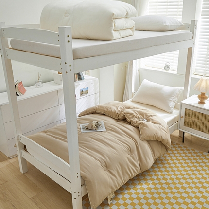 91家纺网 家纺一手货源 找家纺 （总）一加一 2025新款小奶棉宿舍单人被学生被