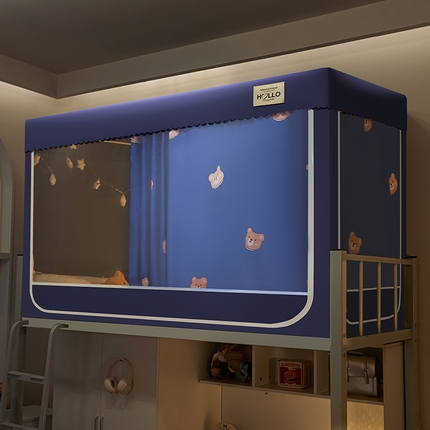 91家纺网 家纺一手货源 找家纺 （总）世婕 2025新款学生床幔遮光防蚊学生蚊帐宿舍蚊帐