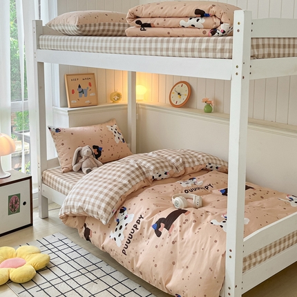 （总）雅居纺 2024新款全棉印花学生季套件