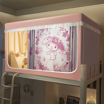 91家纺网 家纺一手货源 找家纺 （总）卓尔居 2025新款学生蚊帐遮光床帘涂层包边卡通IP系列