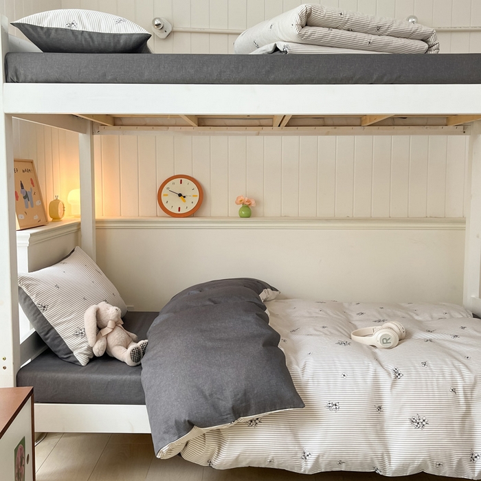 91家纺网 家纺一手货源 找家纺 雅居纺 2024新款全棉印花学生季套件 炫染小花